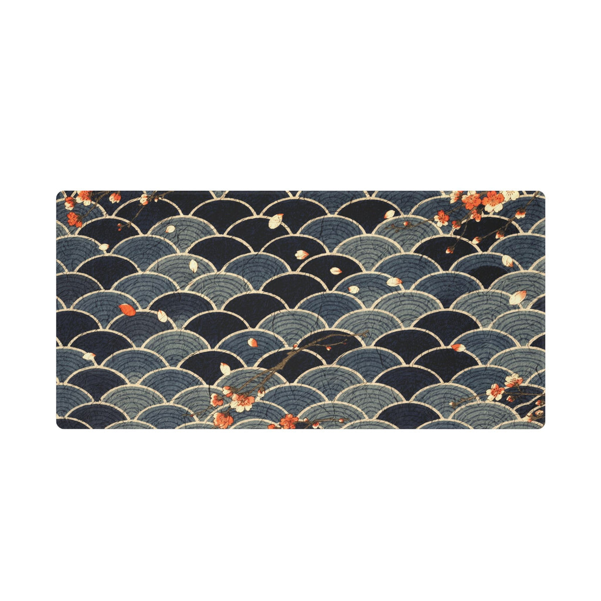 Indigo Scales Desk Mat 36x18