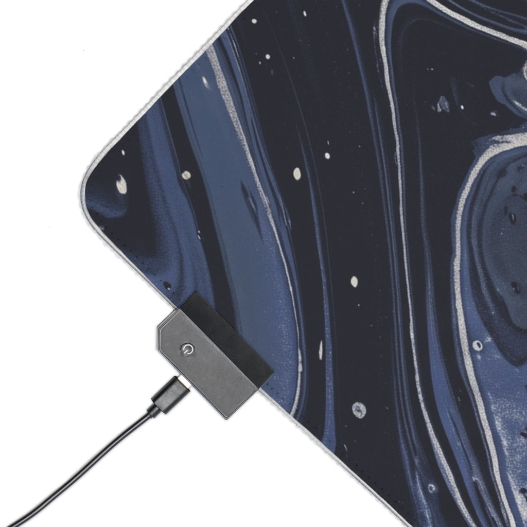 Nocturne Swirl RGB Mouse Pad