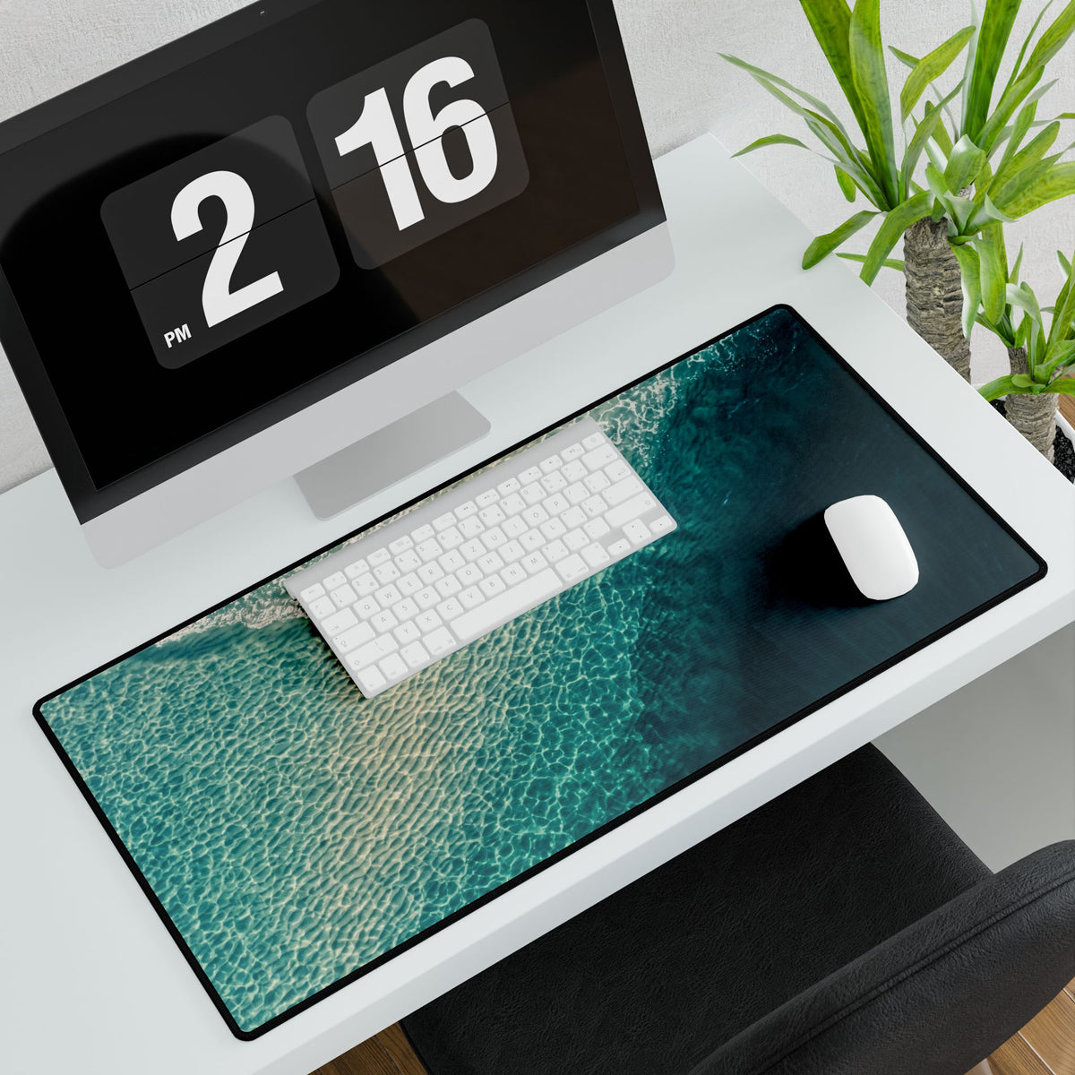 Glass Shallows XL Desk Mat