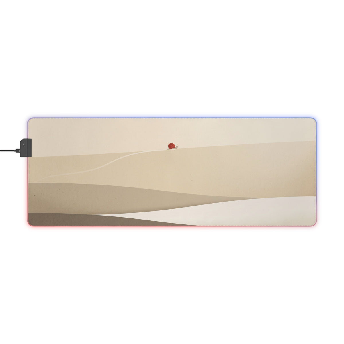 Slow Red Trail RGB Mouse Pad