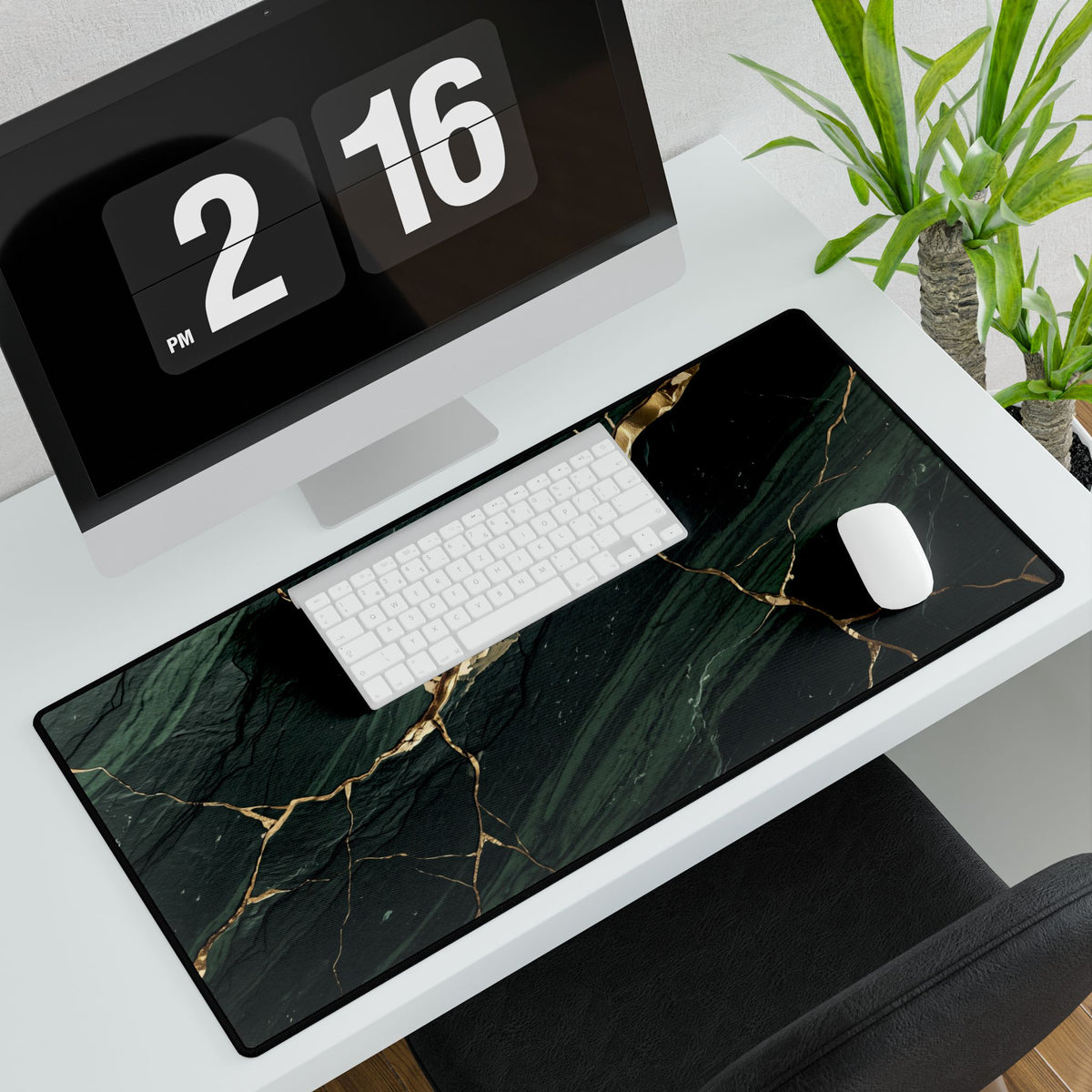 Malachite Repair XL Desk Mat