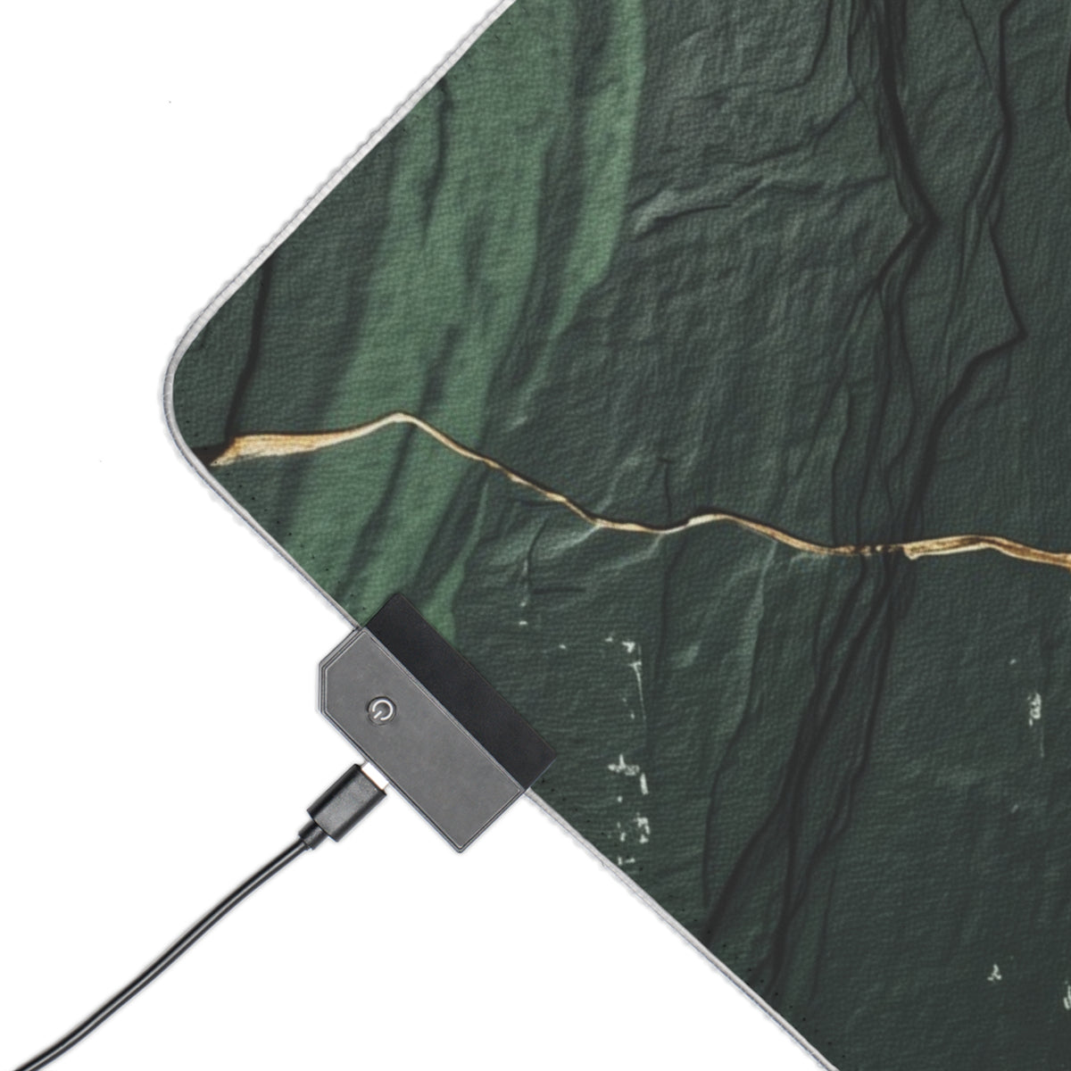Malachite Repair RGB Mouse Pad