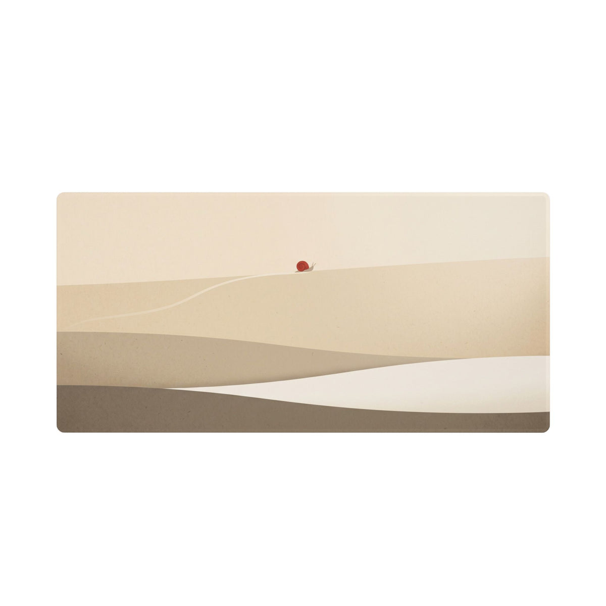 Slow Red Trail Desk Mat 36x18