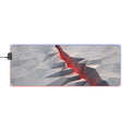 Red Seam RGB Mouse Pad