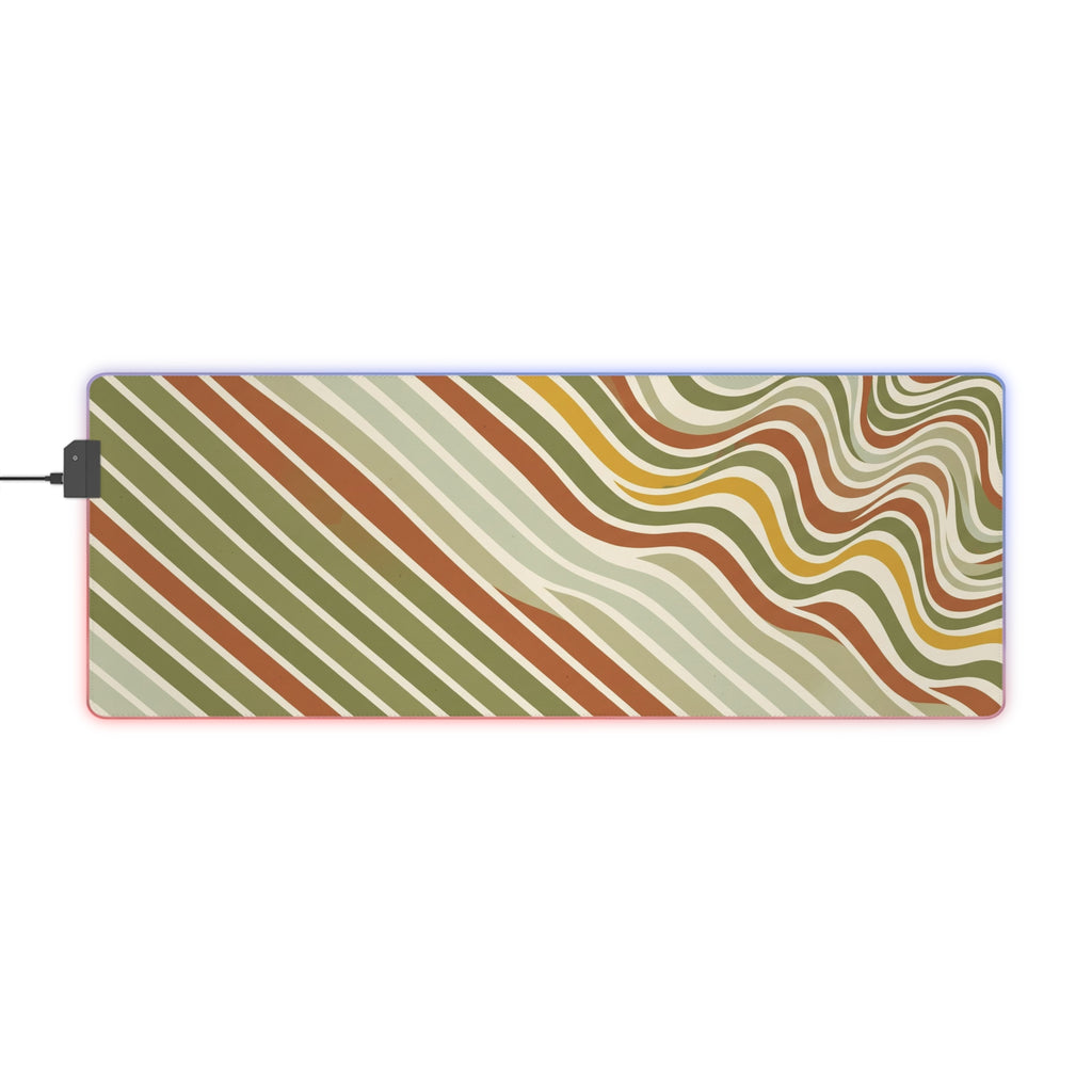 Fern Ripple RGB Mouse Pad