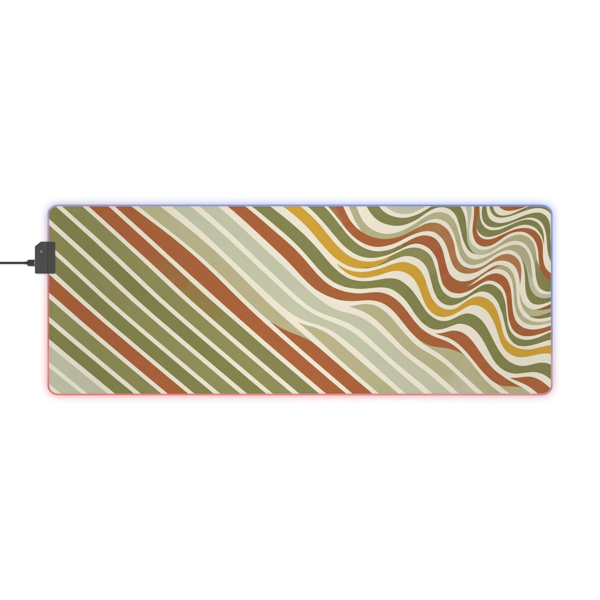 Fern Ripple RGB Mouse Pad