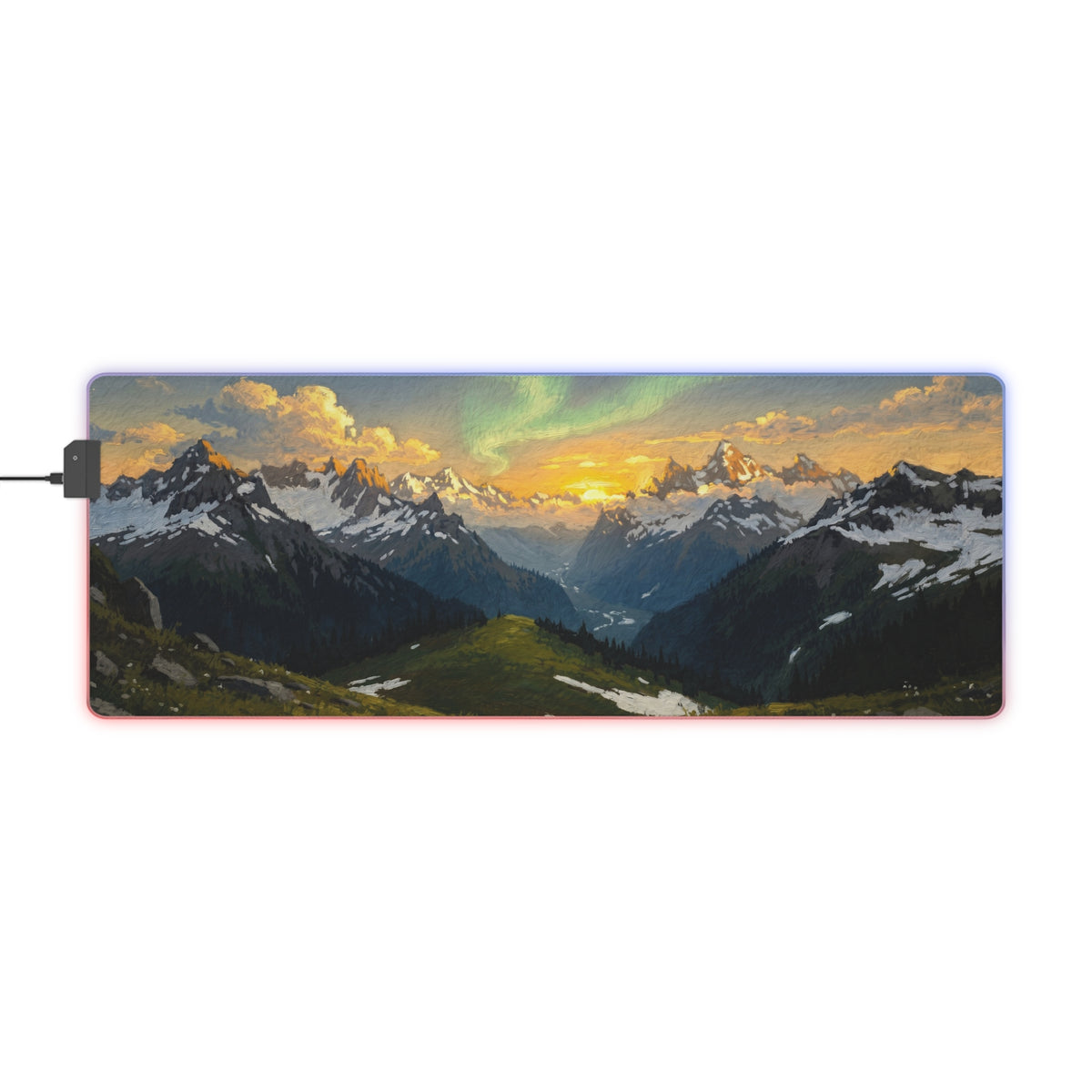 Thawing Highpass RGB Mouse Pad