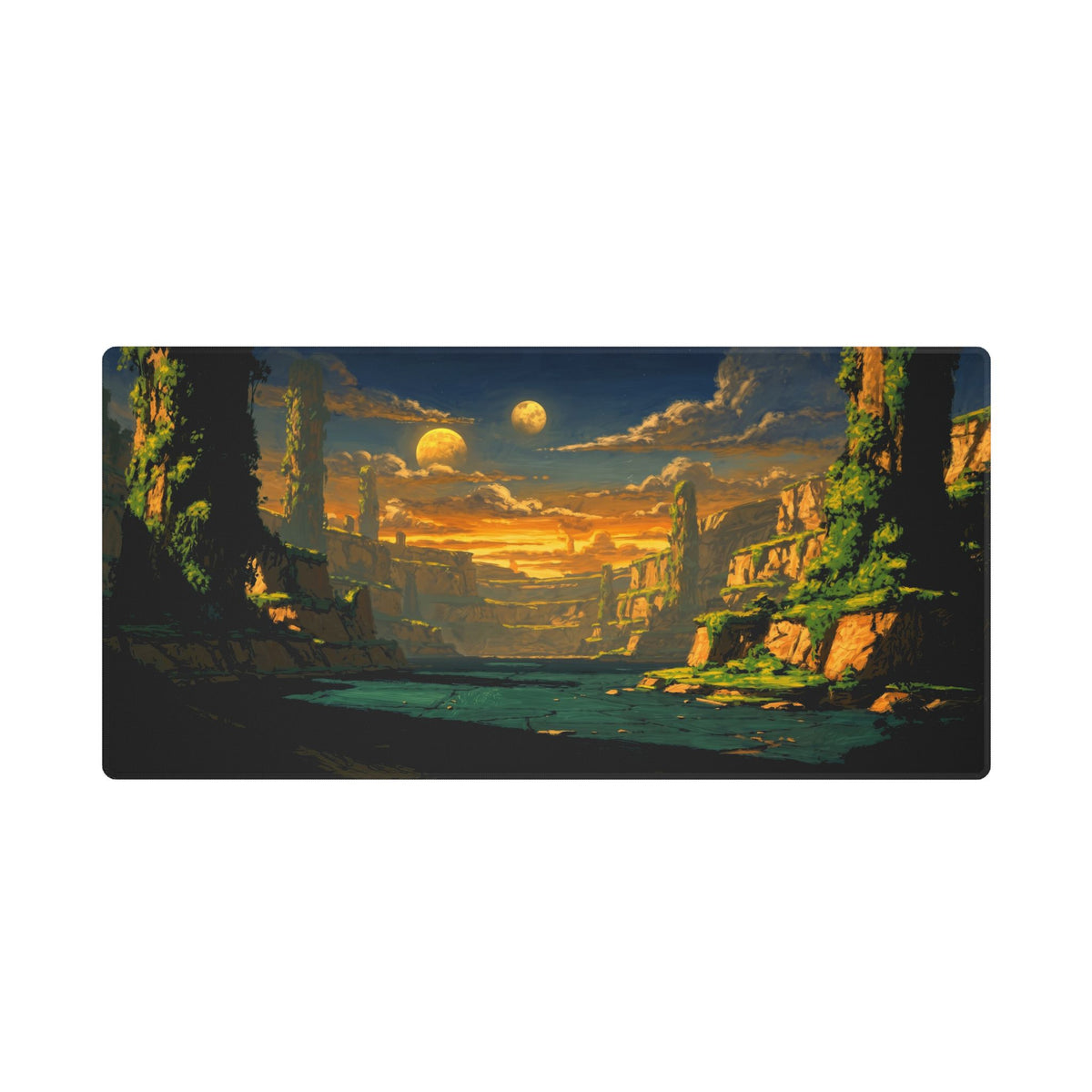 Twin Moon Mesa Desk Mat 36x18