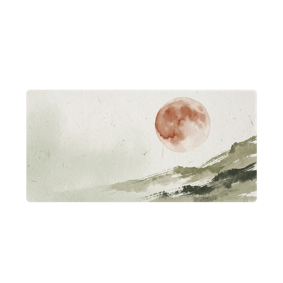 Rust Moon Desk Mat 36x18