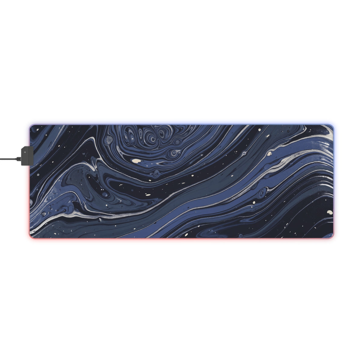 Nocturne Swirl RGB Mouse Pad