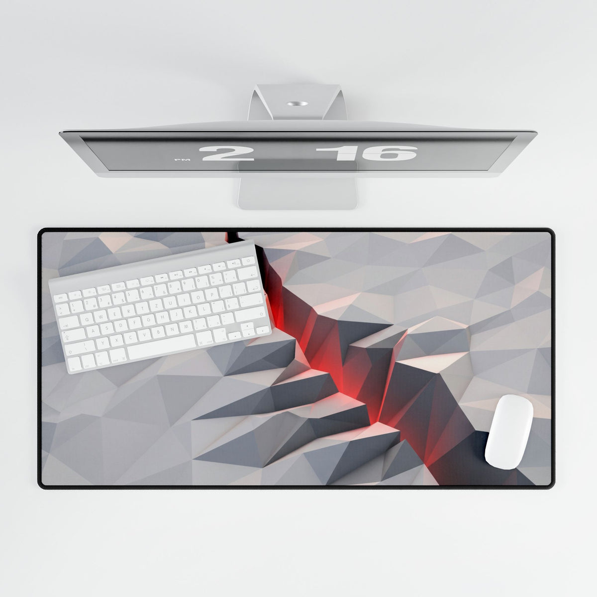 Red Seam XL Desk Mat