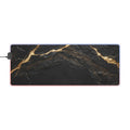 Charcoal Seam RGB Mouse Pad