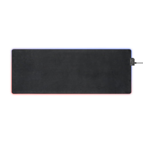 Charcoal Seam RGB Mouse Pad