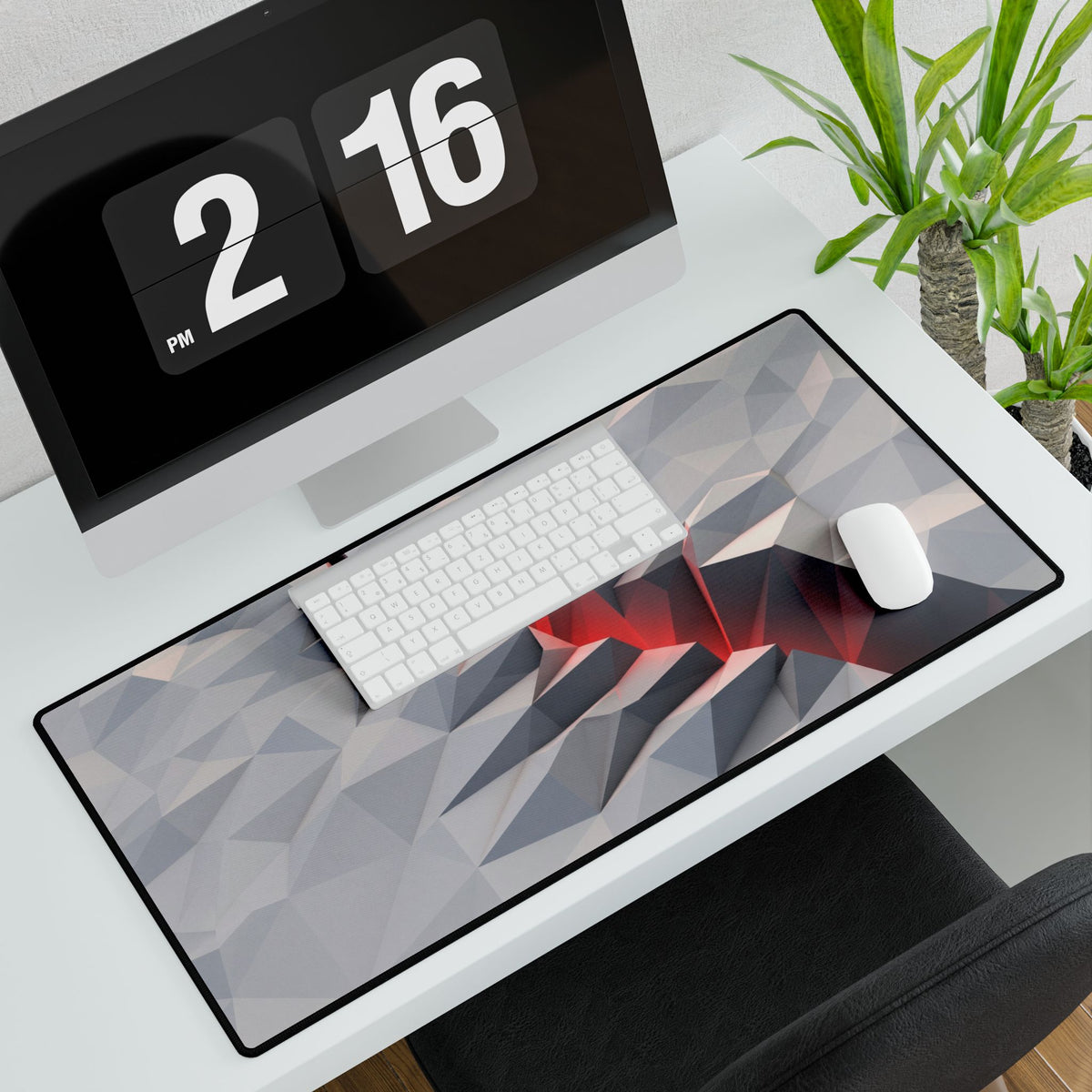 Red Seam XL Desk Mat